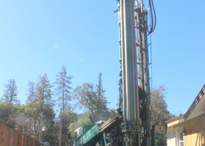 view of well drilling machine